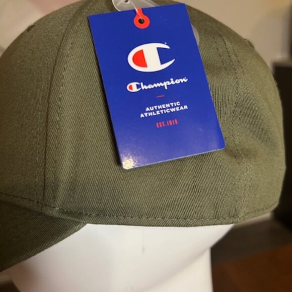CLEARANCE! NWT - Champion Snapback Cap - One Size, Olive Green - Picture 5 of 9